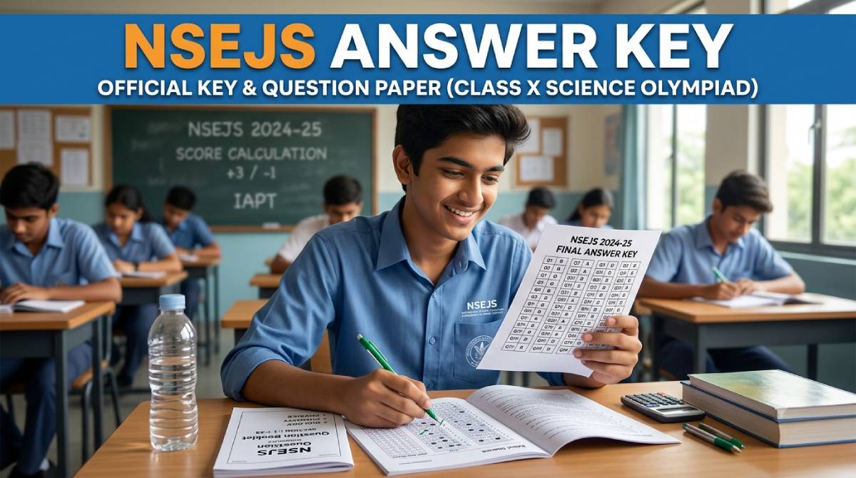 NSEP Answer Key 2025‑26: Download Solutions & Question Paper PDF