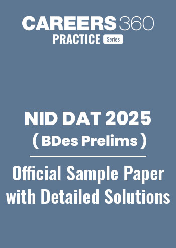 NID DAT BDes Prelims Official Sample Paper with Detailed Solutions