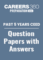 Past 5 years CEED question papers