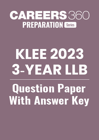 KLEE 2023 3-year LLB Question Paper With Solutions