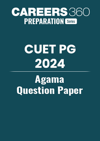 CUET PG Agama Question Paper 2024