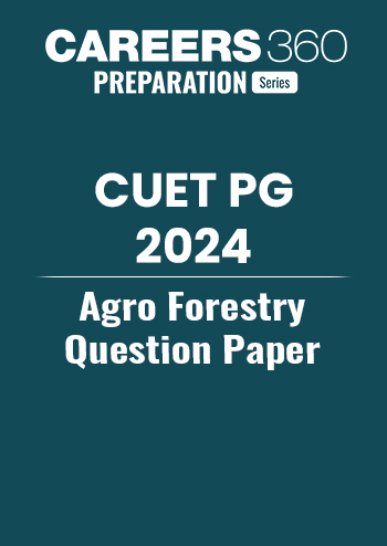 CUET PG Agroforestry Question Paper 2024