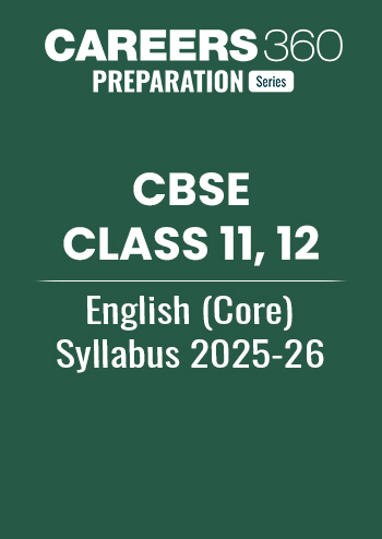 CBSE Class 11, 12 English (Core) Syllabus 2025-26