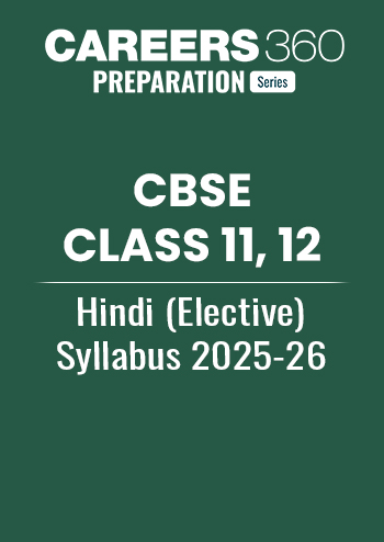 CBSE Class 11, 12 Hindi (Elective) Syllabus 2025-26