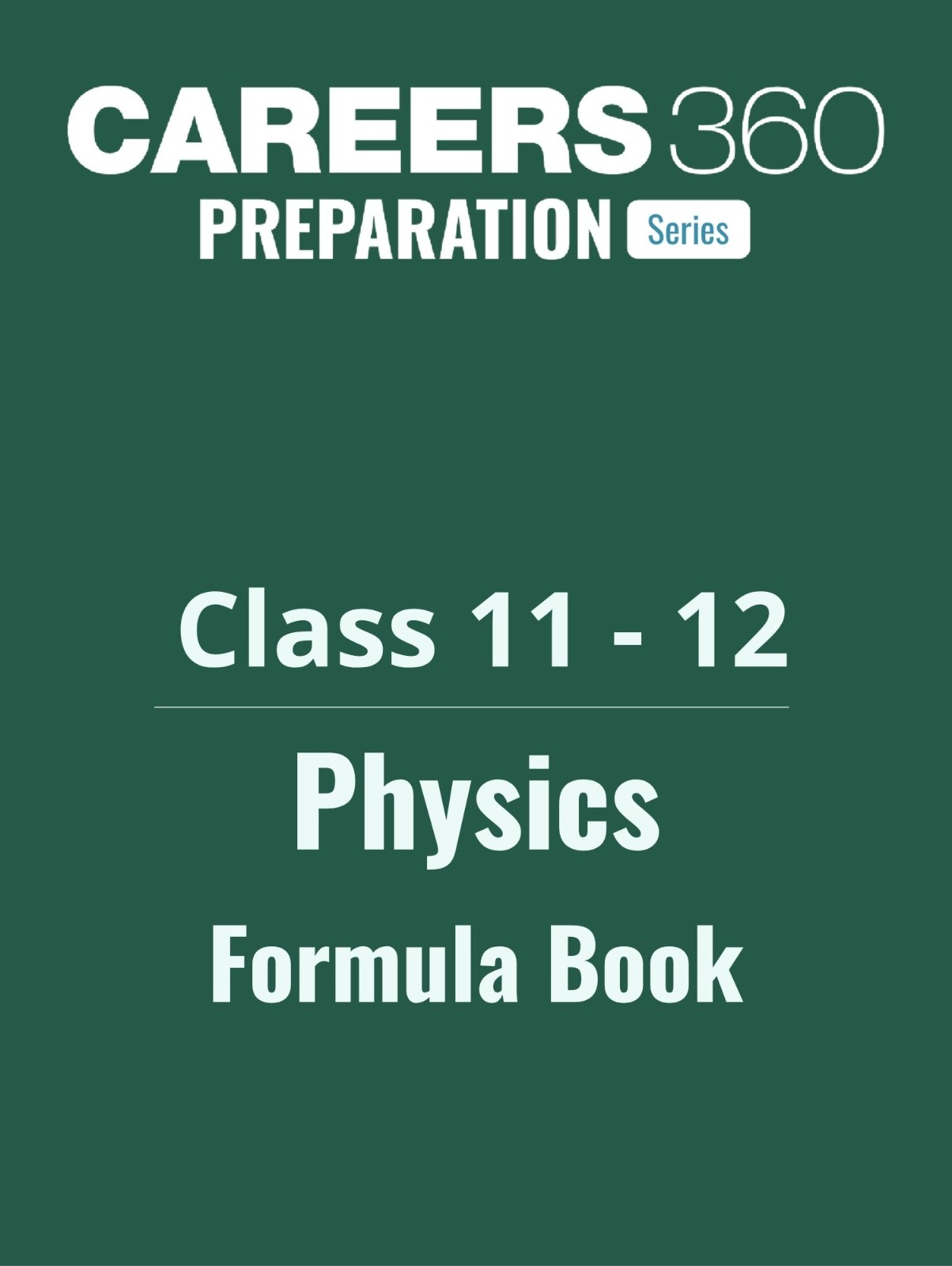 Class 12 Physics Formula Sheet