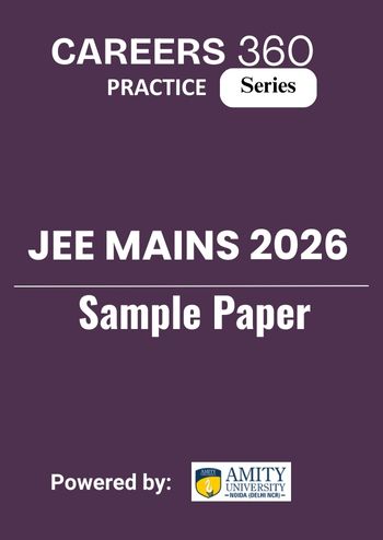 JEE Main 2026 Sample Paper