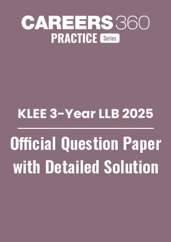 KLEE 3-year LLB 2025 Official Question Paper With Detailed Solutions