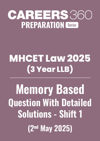 MHCET LAW 2025 (3-year LLB) Memory Based Question with Answer Key and Solutions -2nd May  - Slot 1
