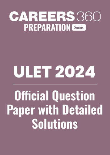 ULET 2024 official Question Paper With Detailed Solutions