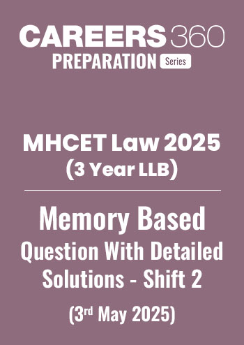 MHCET LAW 2025 (3-year LLB) Memory Based Question with Answer Key and Solutions -3rd May  - Slot 2