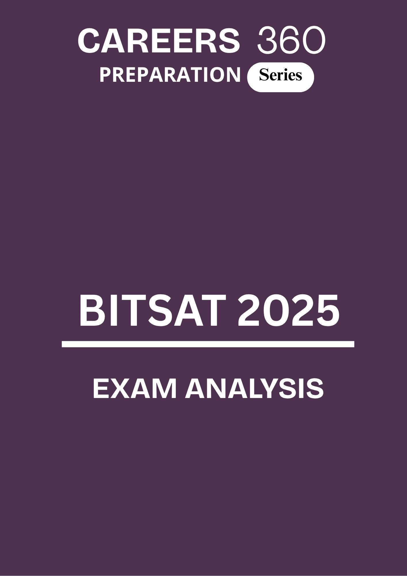 BITSAT 2025 Analysis